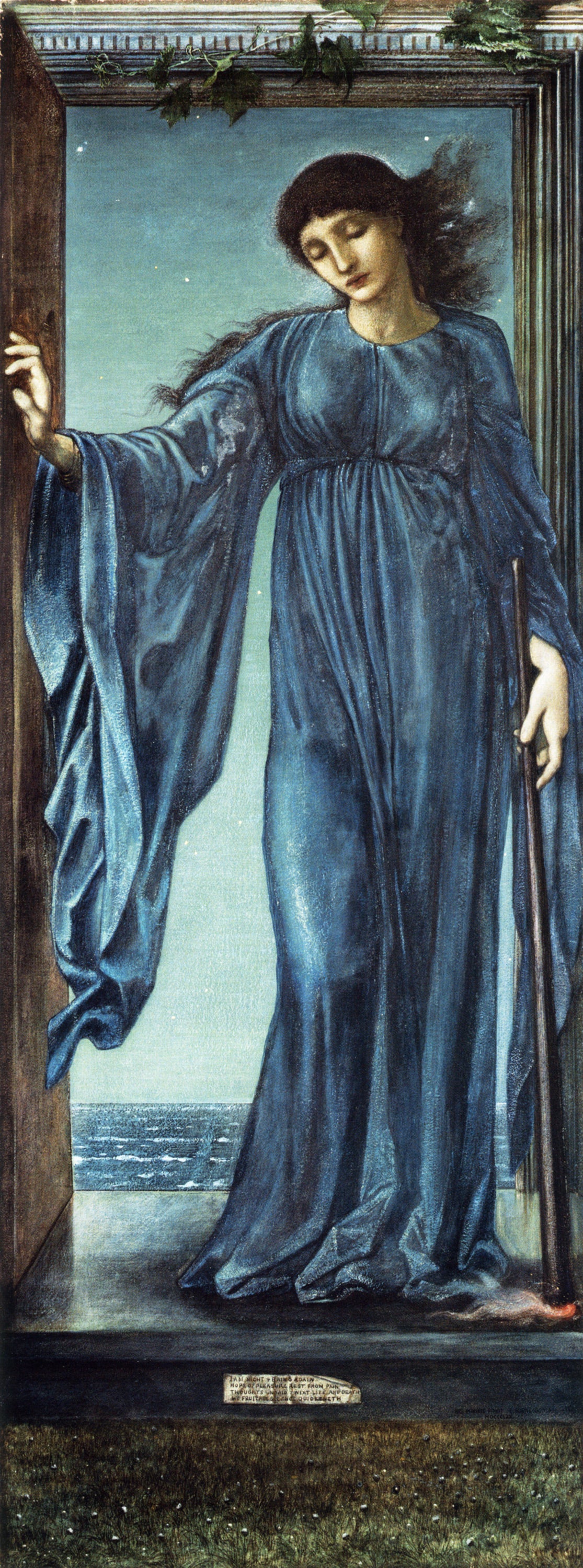 Nuit - Edward Burne-Jones - Alpha Reproduction
