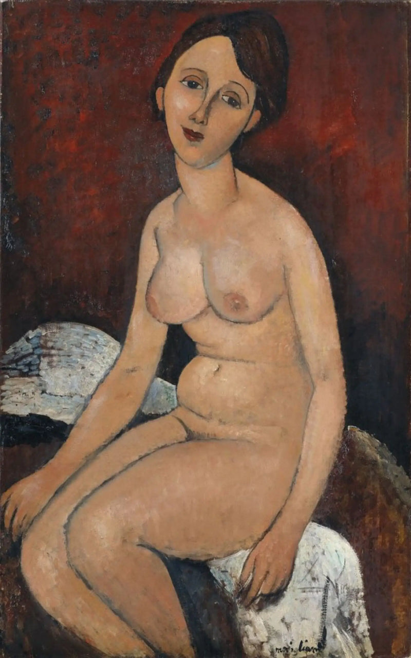 Nu siedzący - Amedeo Modigliani