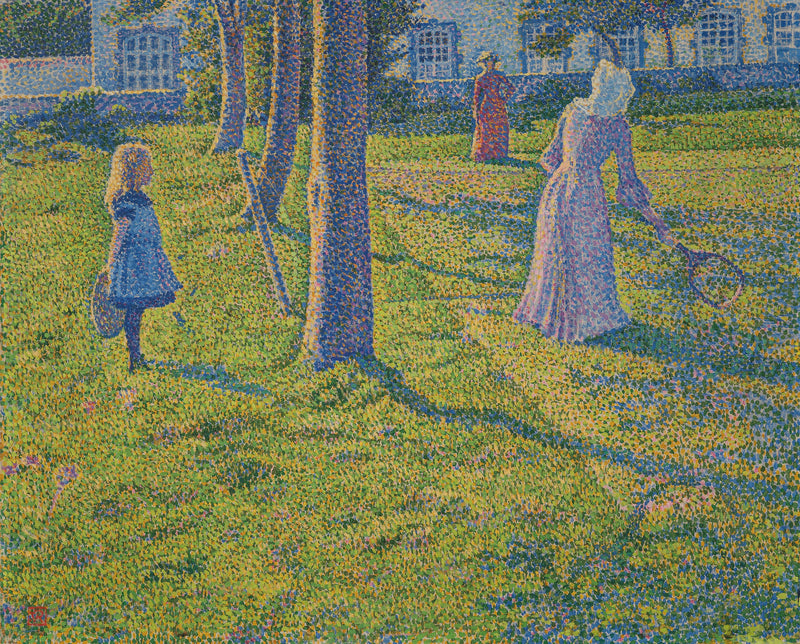 W Thuin lub święto tenisa - Theo van Rysselberghe