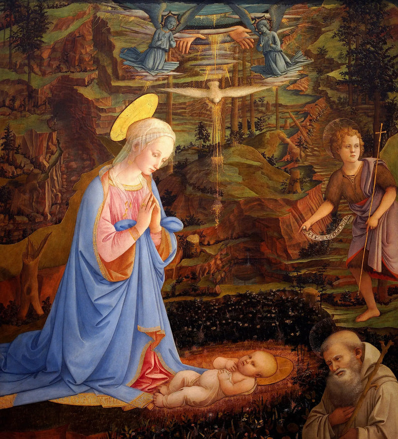 Adoracja Camaldoli - Fra Filippo Lippi