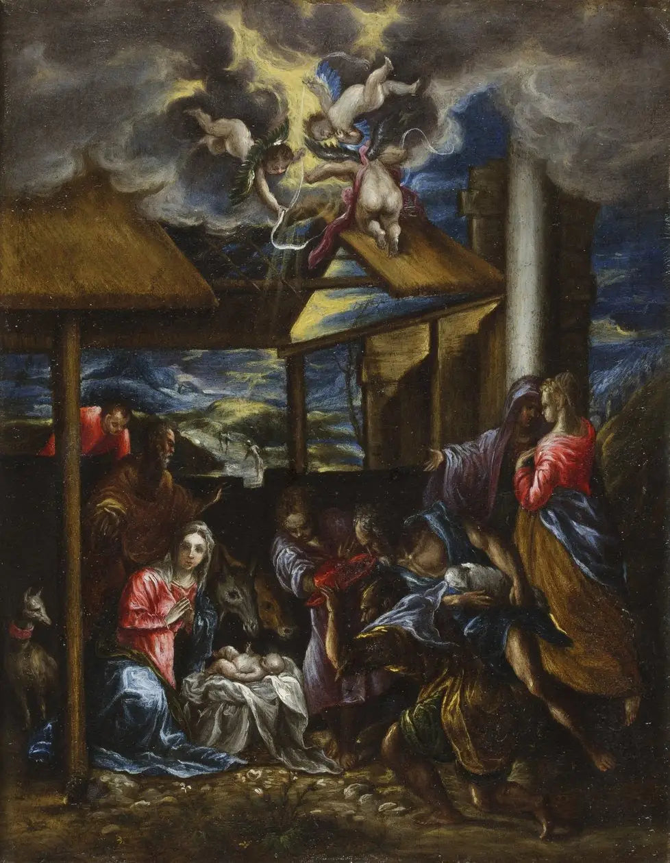 Adoration des bergers - El Greco - Alpha Reproduction