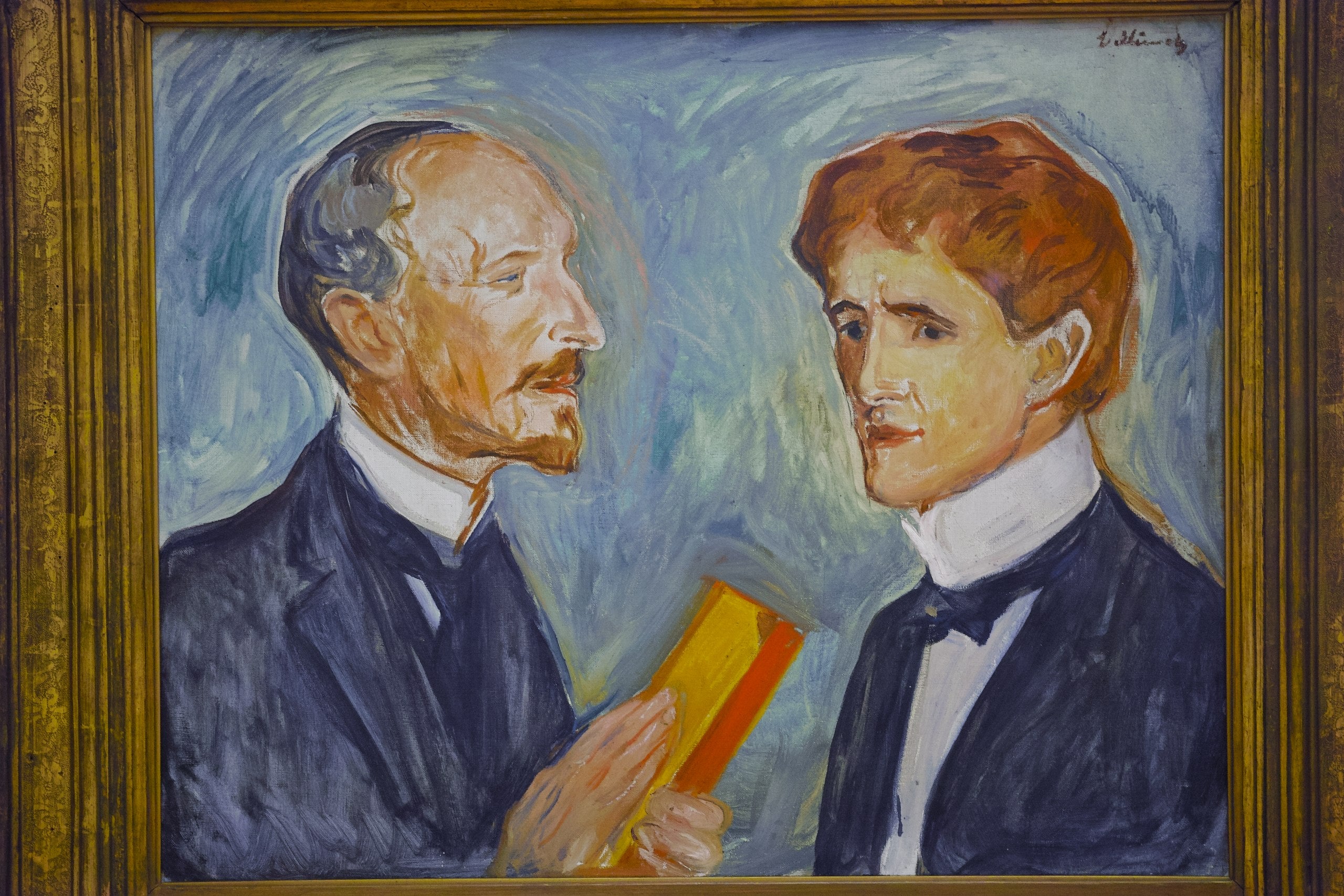 Albert Kollmann i Sten Drewsen - Edvard Munch