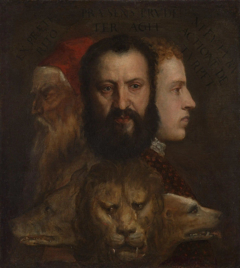 Allegoria Czasu rządzonego przez Rozwagę - Titian