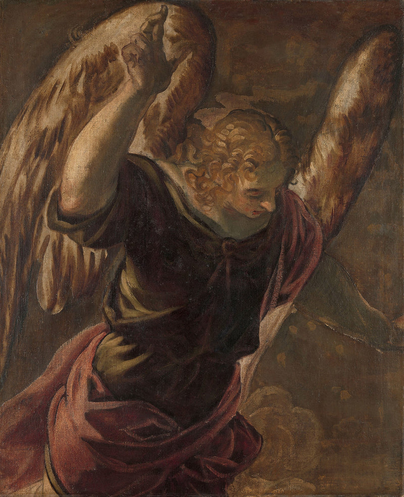 Anioł Zwiastowania - Jacopo Tintoretto