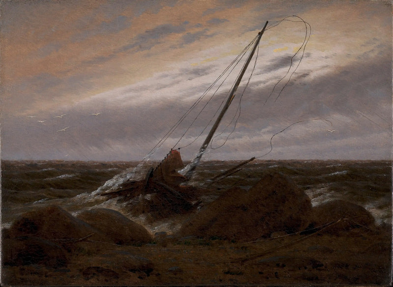 Po burzy - Caspar David Friedrich