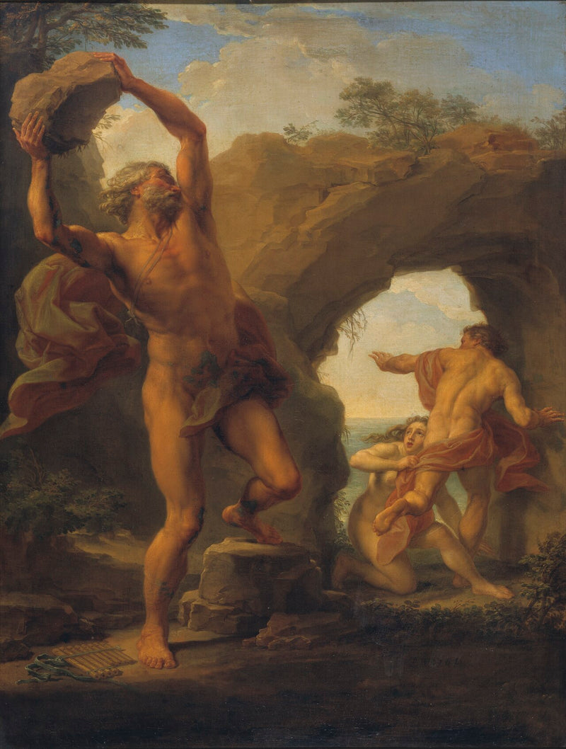Atis i Galatea - Pompeo Batoni