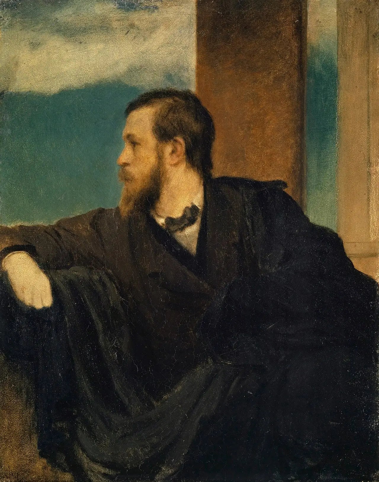 Autoportrait - Arnold Böcklin - Alpha Reproduction