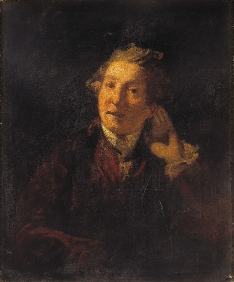 Autoportret artysty jako głuchy mężczyzna - Joshua Reynolds