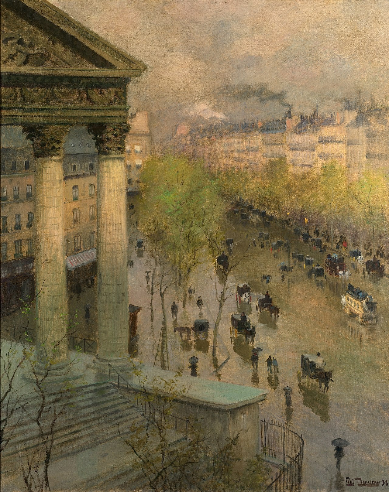 Boulevard de la Madeleine à Paris - Frits Thaulow