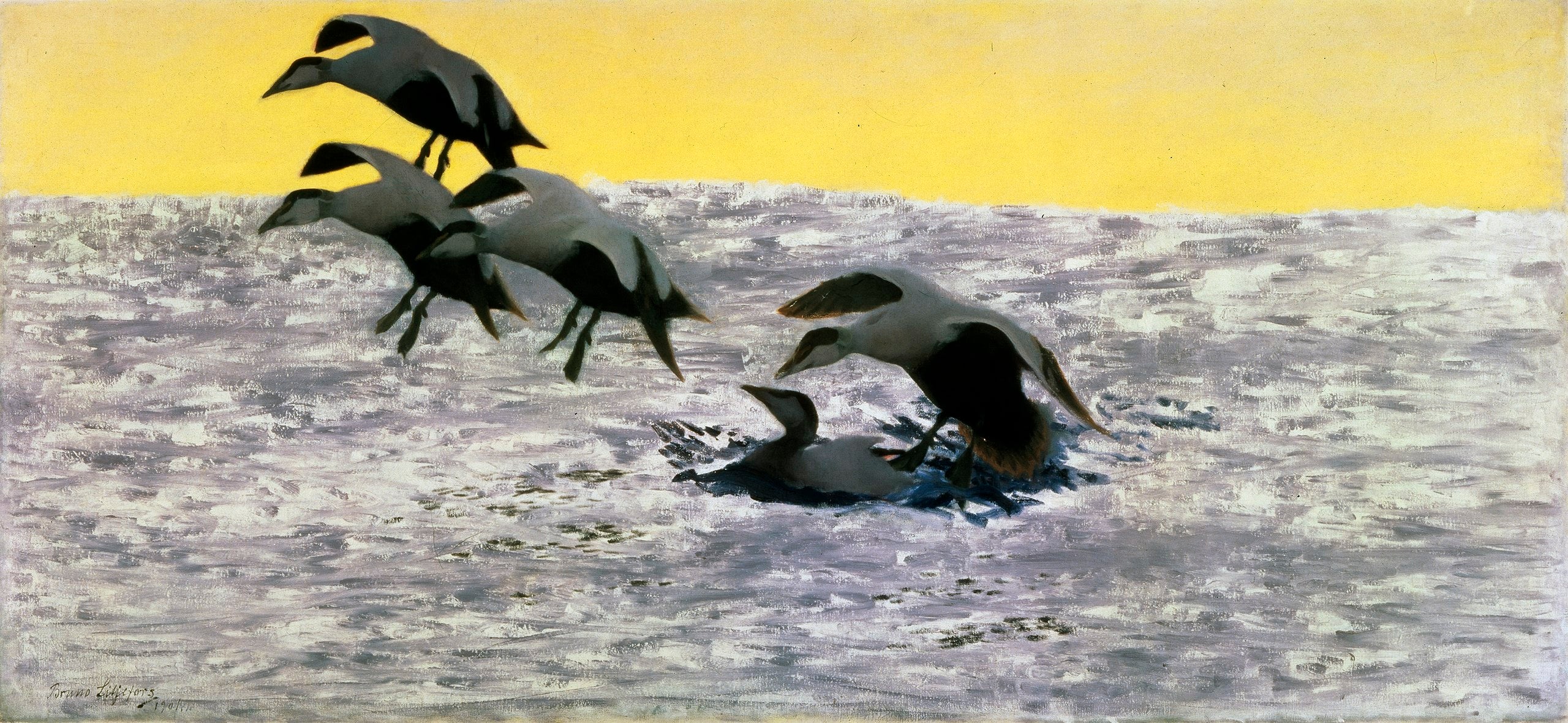 Brise du matin - Bruno Liljefors