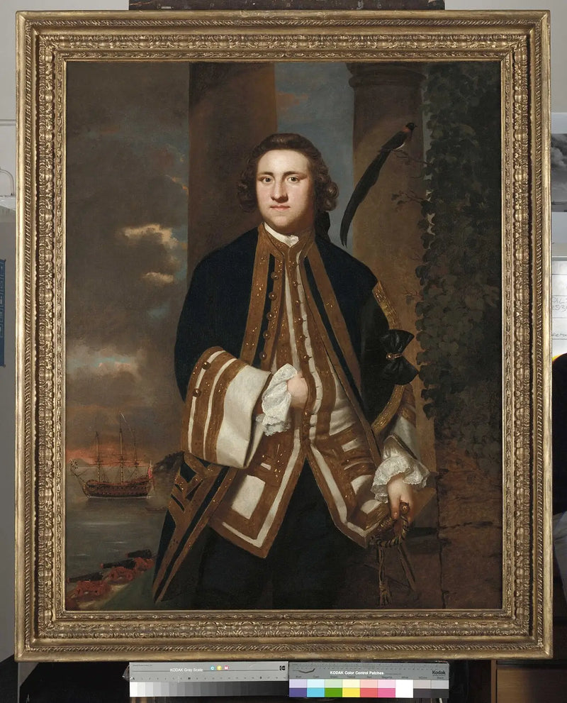 Kapitan szanowny George Edgcumbe, 1720-1795 - Joshua Reynolds
