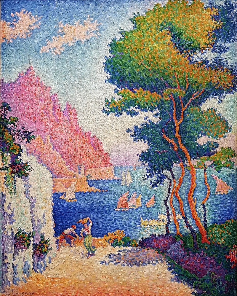 Capo di Noli, blisko Genui - Paul Signac