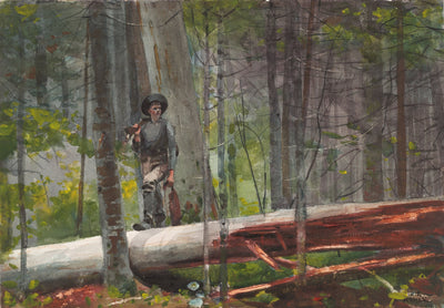 Chasseur dans les Adirondacks - Winslow Homer