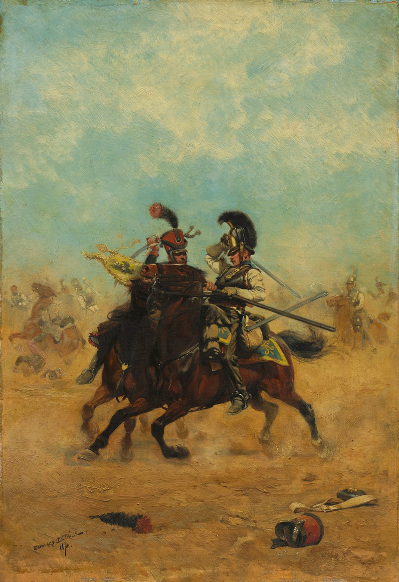 Walka o kolory - Édouard Detaille