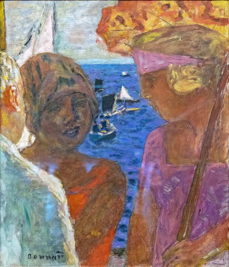 Rozmowa w Arcachon - Pierre Bonnard