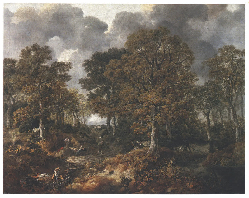 Cornard Wood, niedaleko Sudbury, Suffolk - Thomas Gainsborough