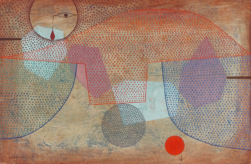 Zachód słońca - Paul Klee