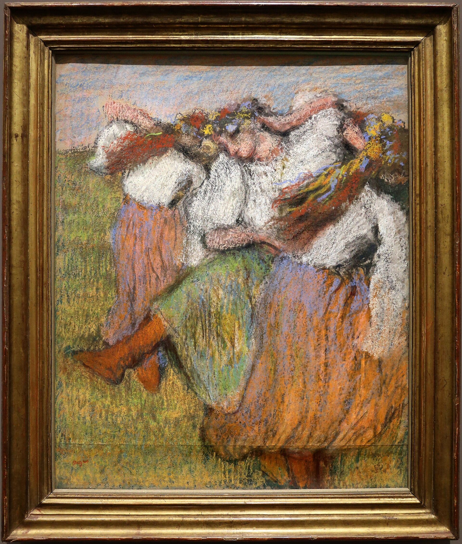 Ukraińscy tancerze - Edgar Degas