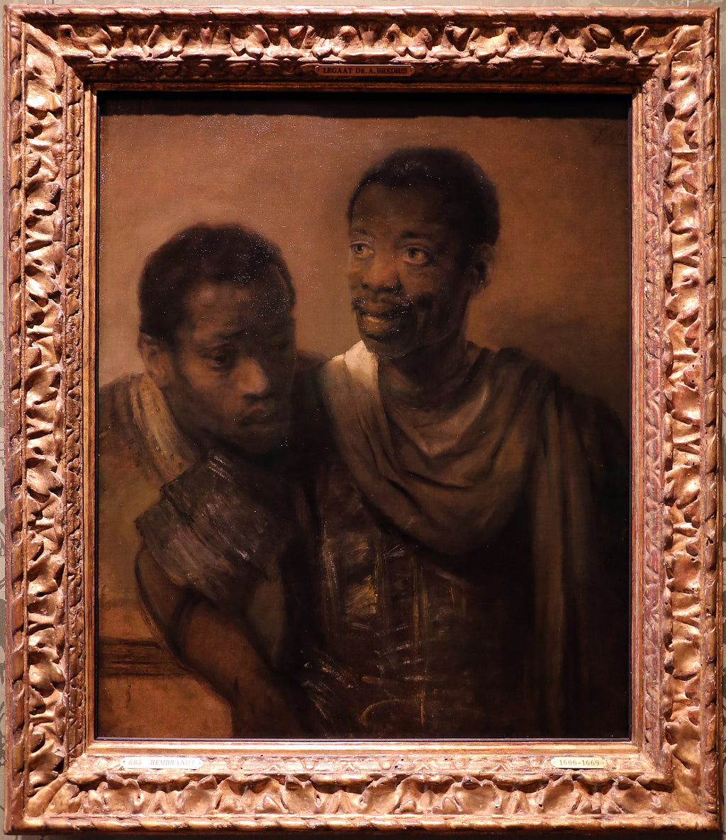 Dwaj czarni - Rembrandt