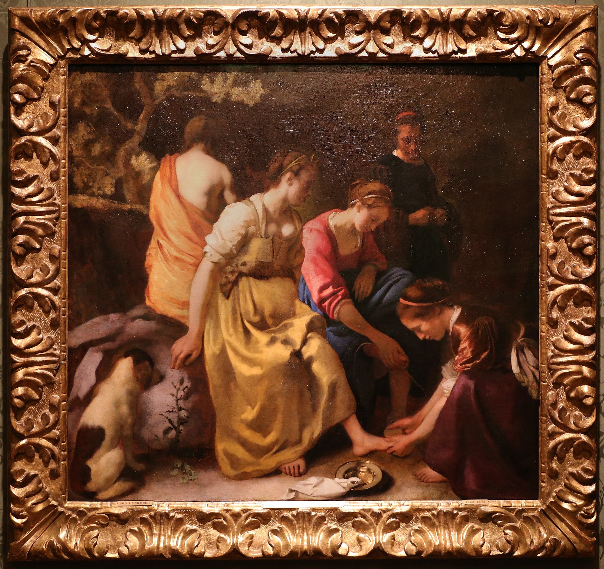 Diana i jej towarzyszki - Johannes Vermeer