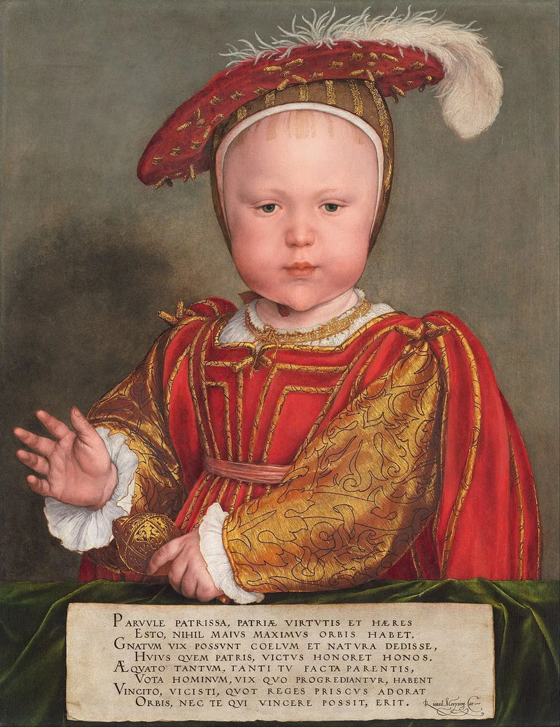 Edward VI jako dziecko - Hans Holbein Młodszy