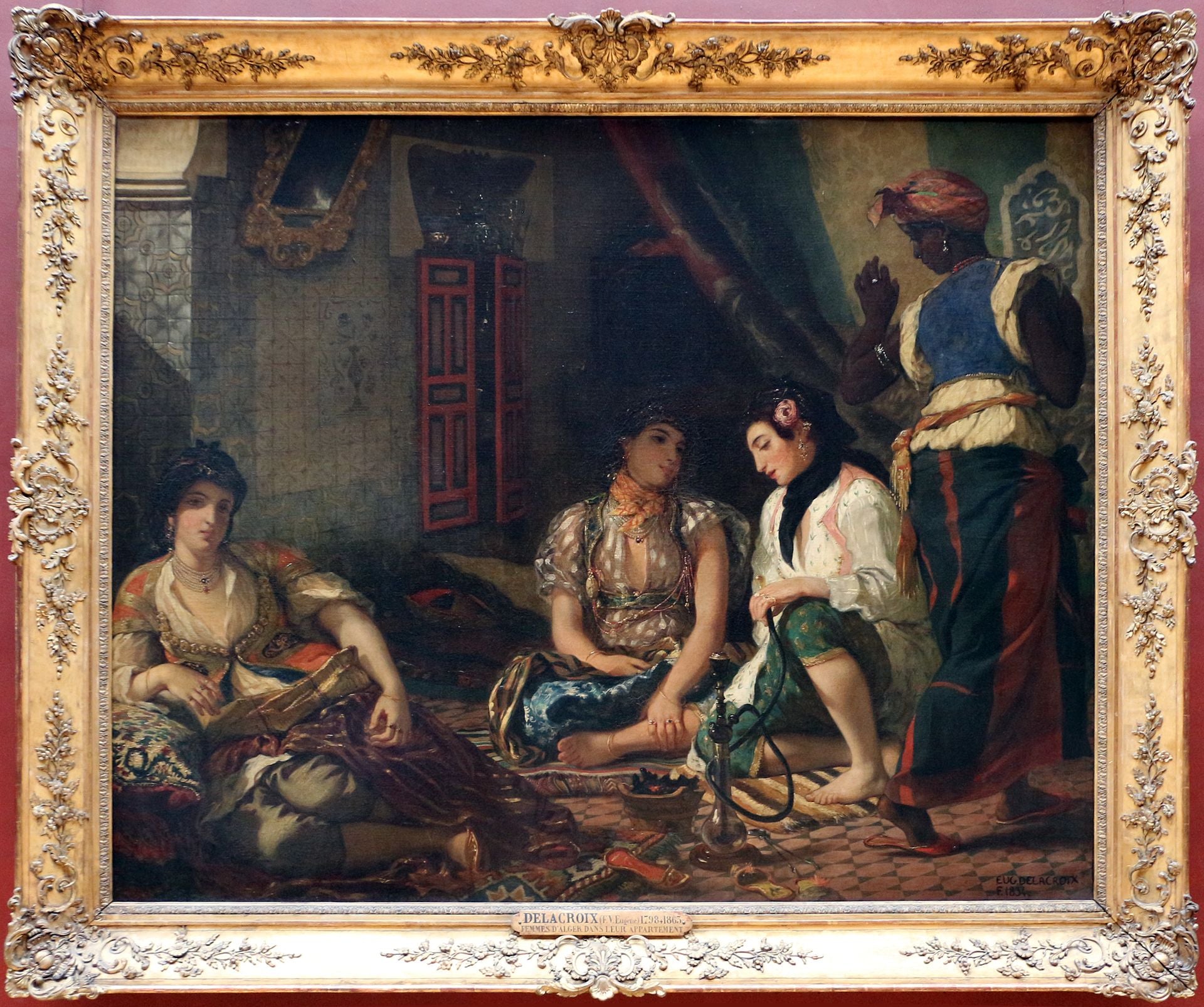 Kobiety z Algieru w swoim apartamencie - Eugène Delacroix