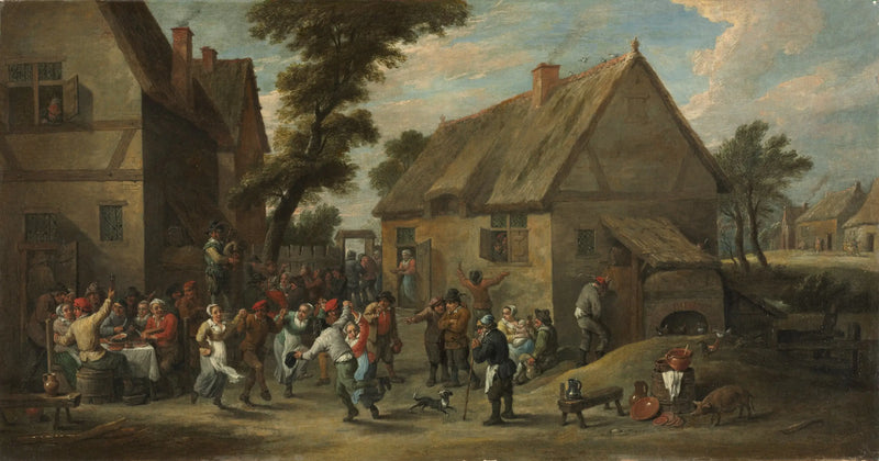 Święto wioski - David Teniers Młodszy