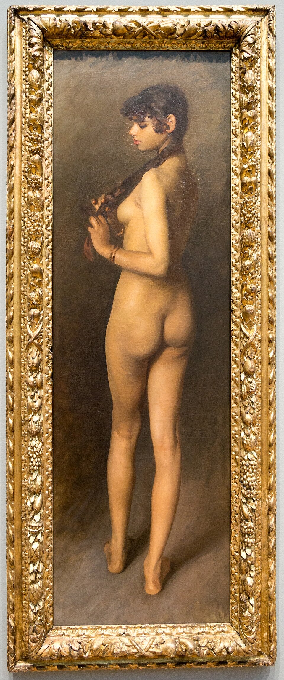 Naga egipska dziewczyna - John Singer Sargent