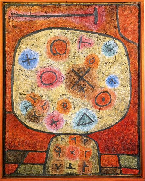 Kwiaty w kamieniu - Paul Klee