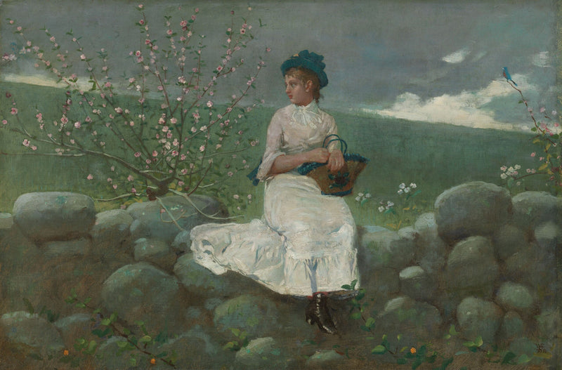 Fleurs de pêcher - Winslow Homer