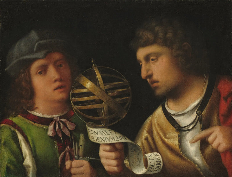 Giovanni Borgherini i jego opiekun - Giorgione
