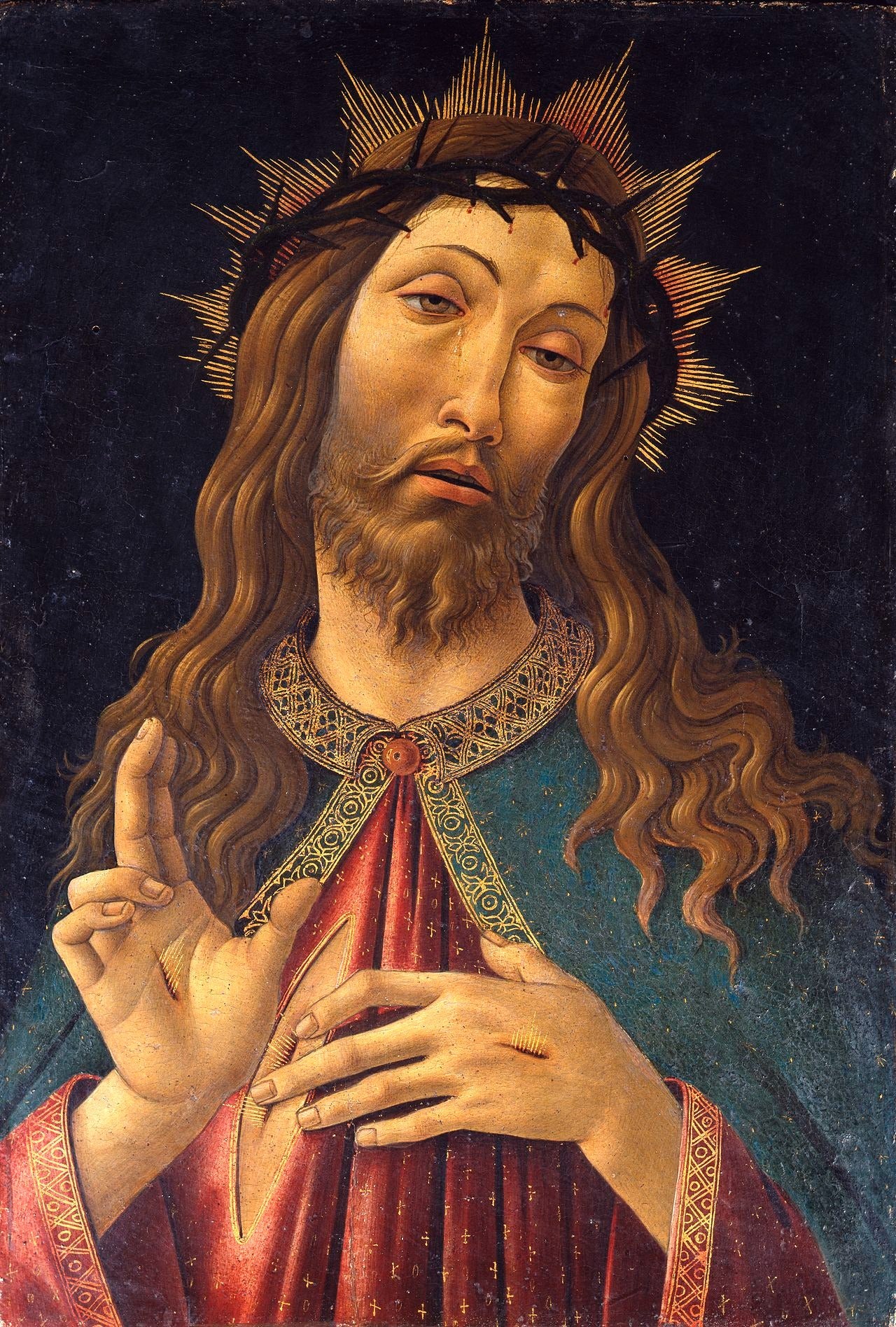 Człowiek bólu - Sandro Botticelli