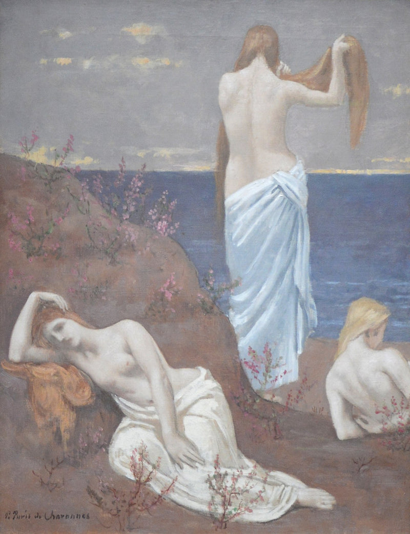 Jeunes Filles au bord de la mer - Pierre Puvis de Chavannes
