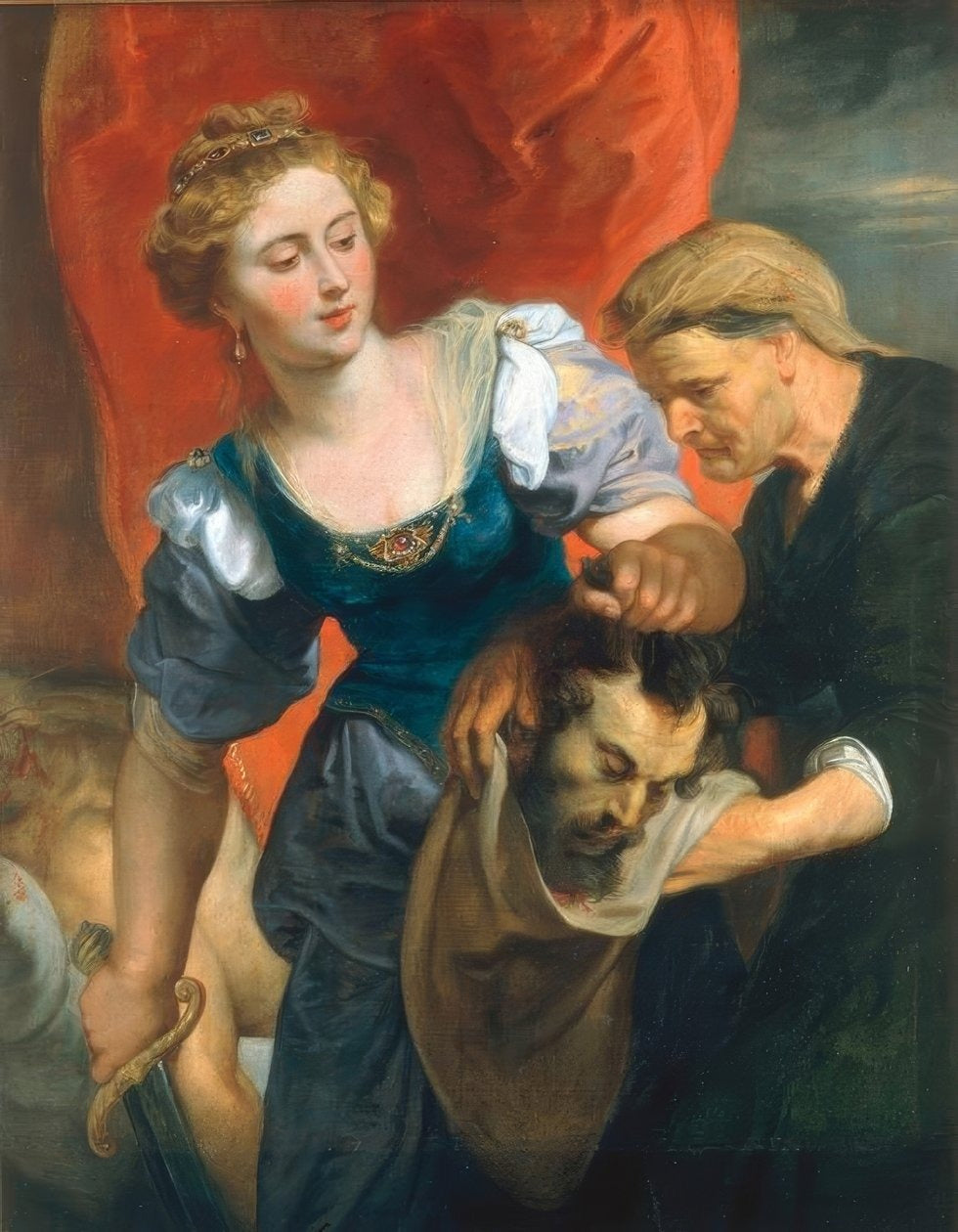 Judyta z głową Holofernesa - Peter Paul Rubens