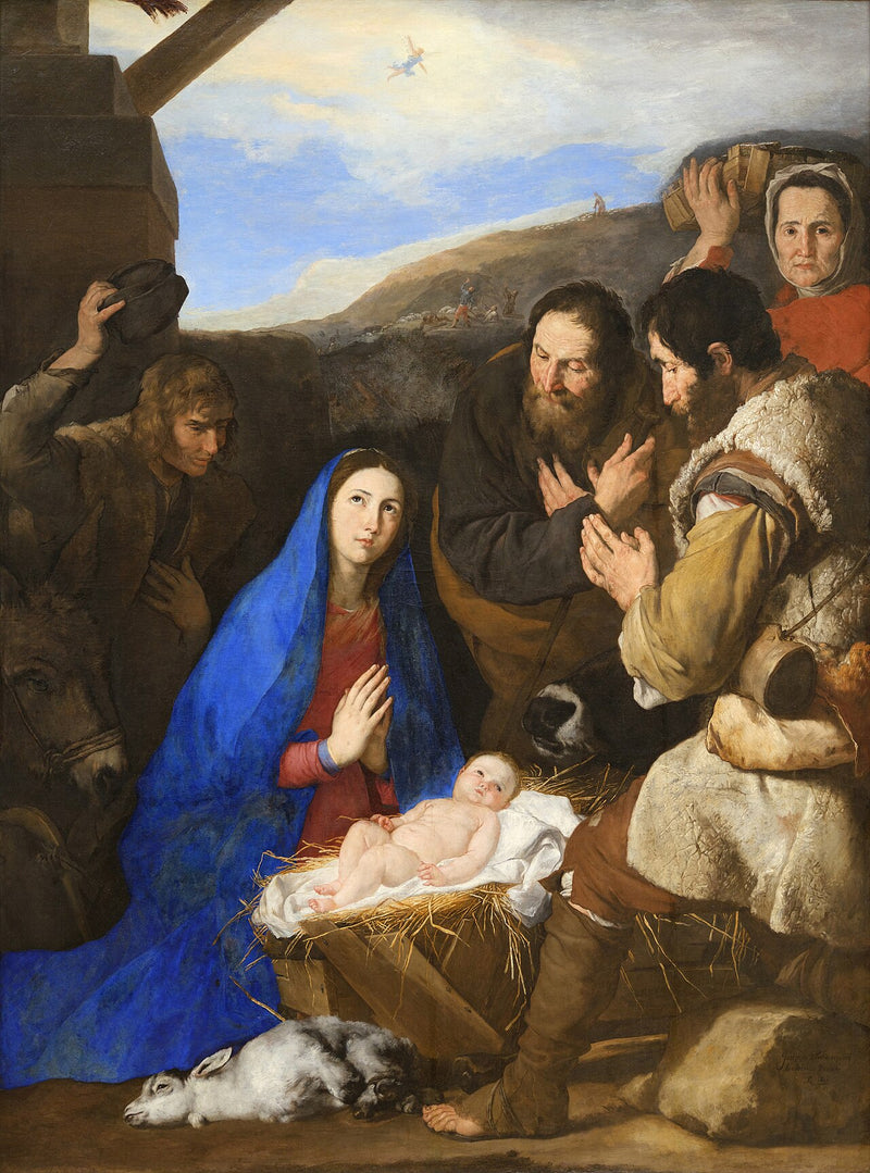 Adoracja pasterzy - Jusepe de Ribera