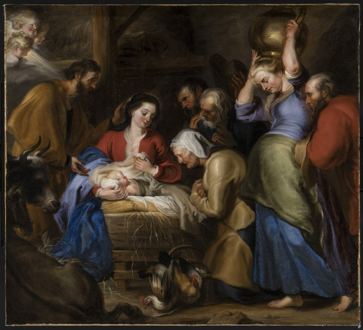 Adoracja pasterzy - Peter Paul Rubens