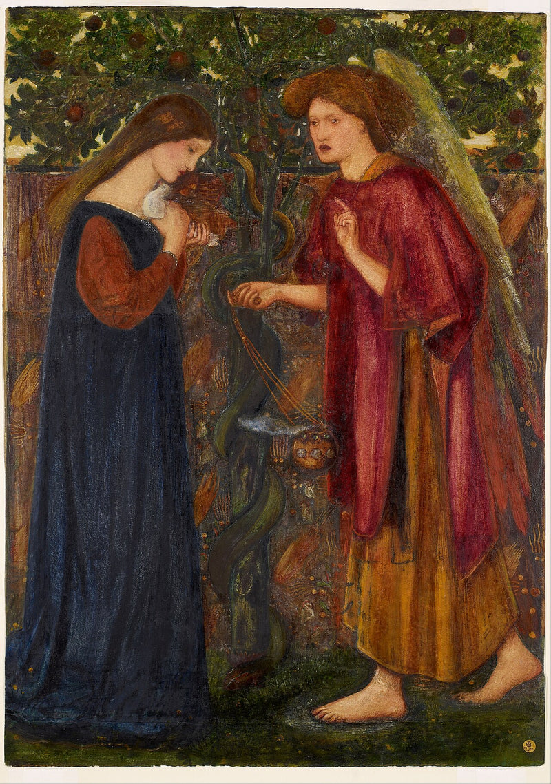 Zwiastowanie - Edward Burne-Jones