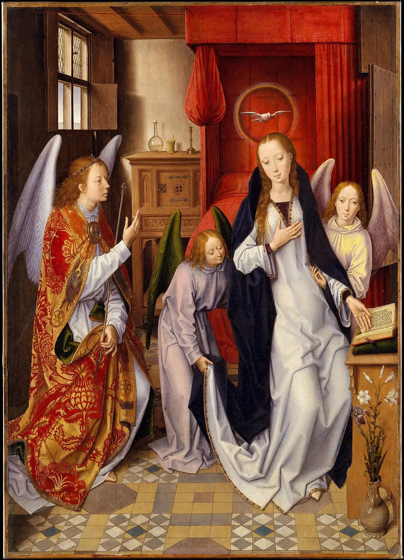 Zwiastowanie - Hans Memling
