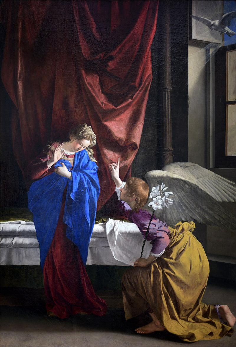Zwiastowanie - Orazio Gentileschi