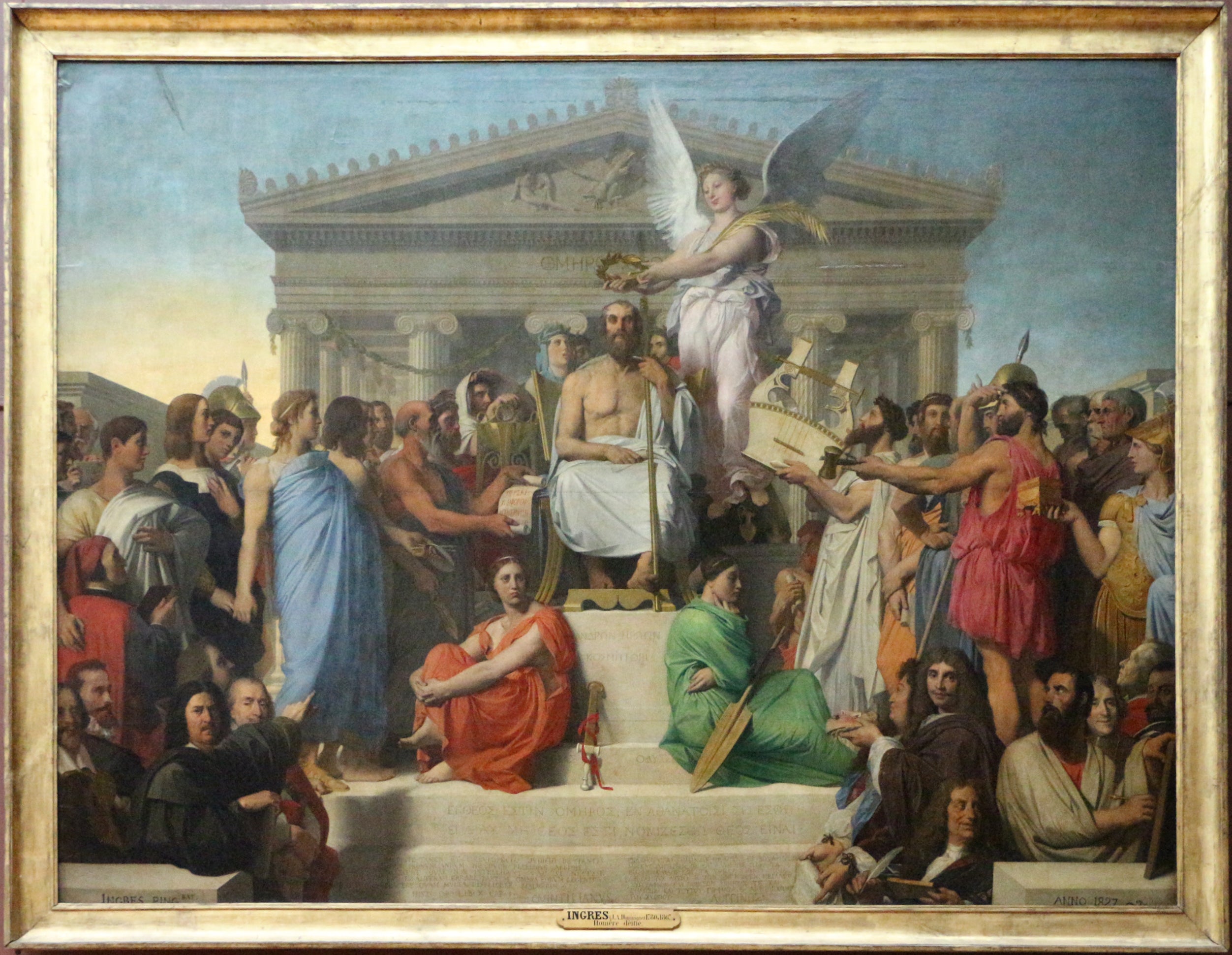 Apoteoza Homera - Jean-Auguste-Dominique Ingres