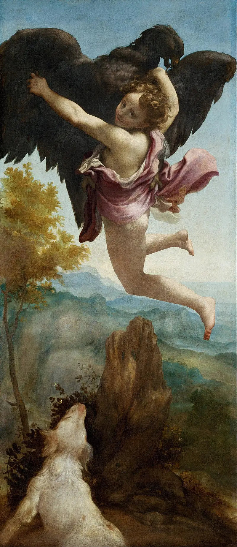 Porwanie Ganimedesa - Antonio da Correggio