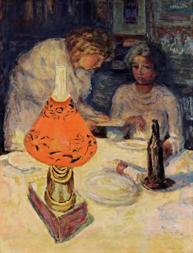 Pomarańczowy klosz - Pierre Bonnard