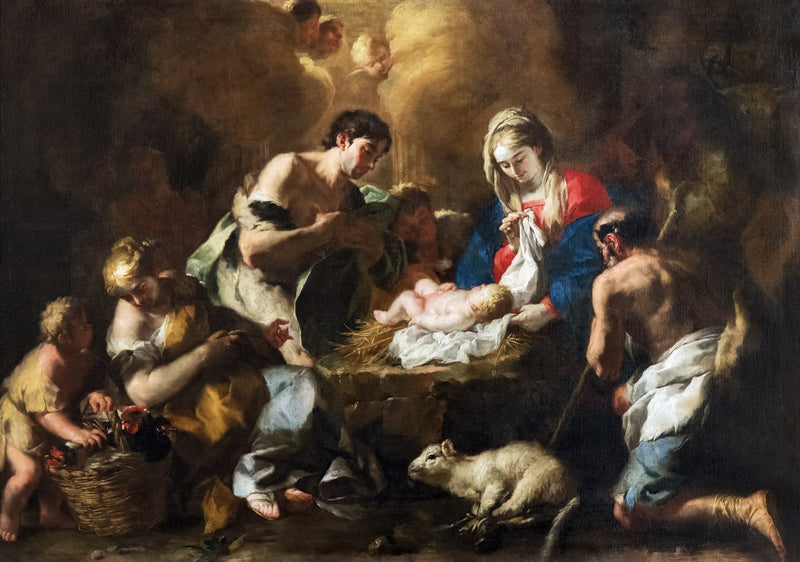 Uwielbienie pasterzy - Francesco Solimena