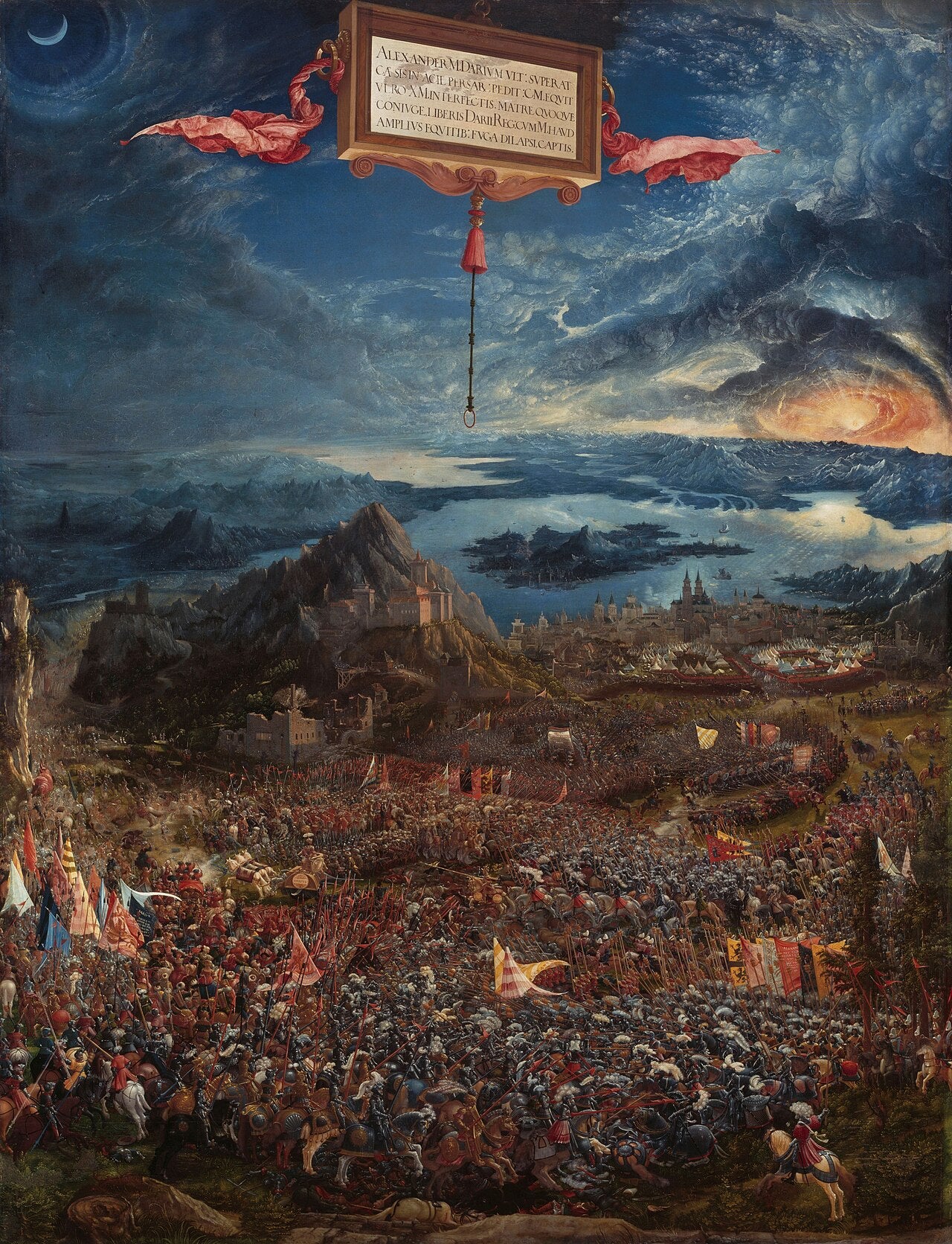 La Bataille d'Alexandre - Albrecht Altdorfer