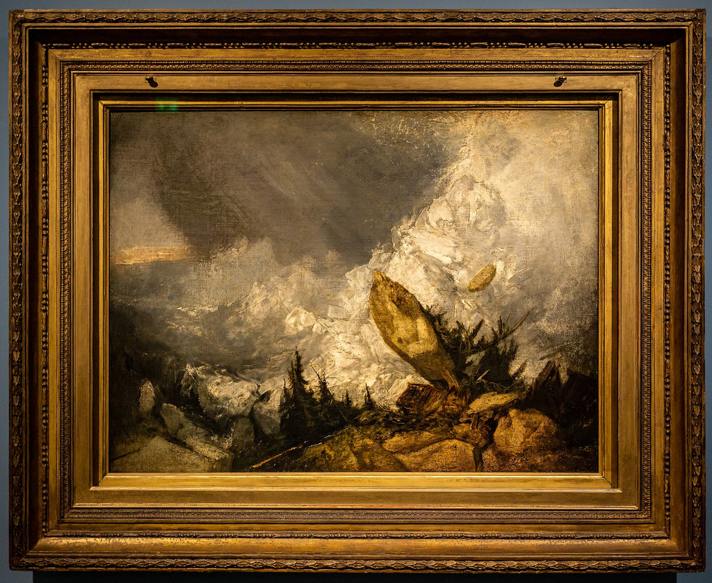Upadek lawiny w Grisonach - J. M. W. Turner