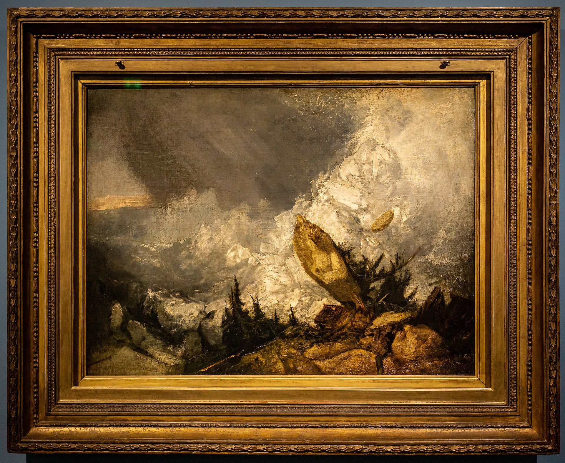 Upadek lawiny w Grisonach - J. M. W. Turner