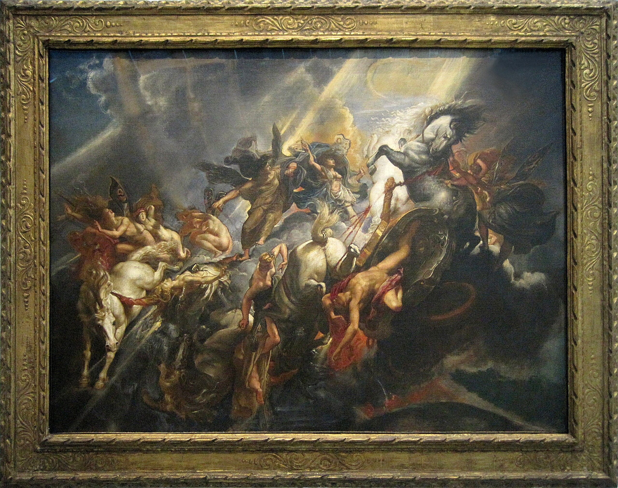 Upadek Phaetona - Peter Paul Rubens