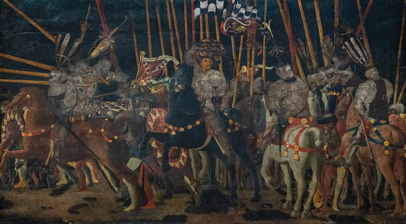 Atak kontrataku Micheletto Attendolo da Cotignola - Paolo Uccello