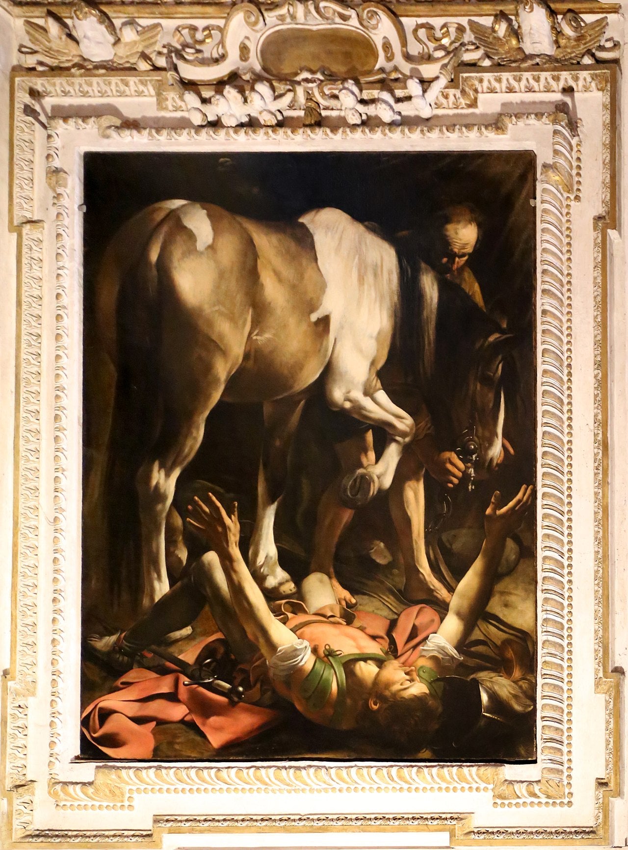 Konwersja św. Pawła w drodze do Damaszku - Caravaggio