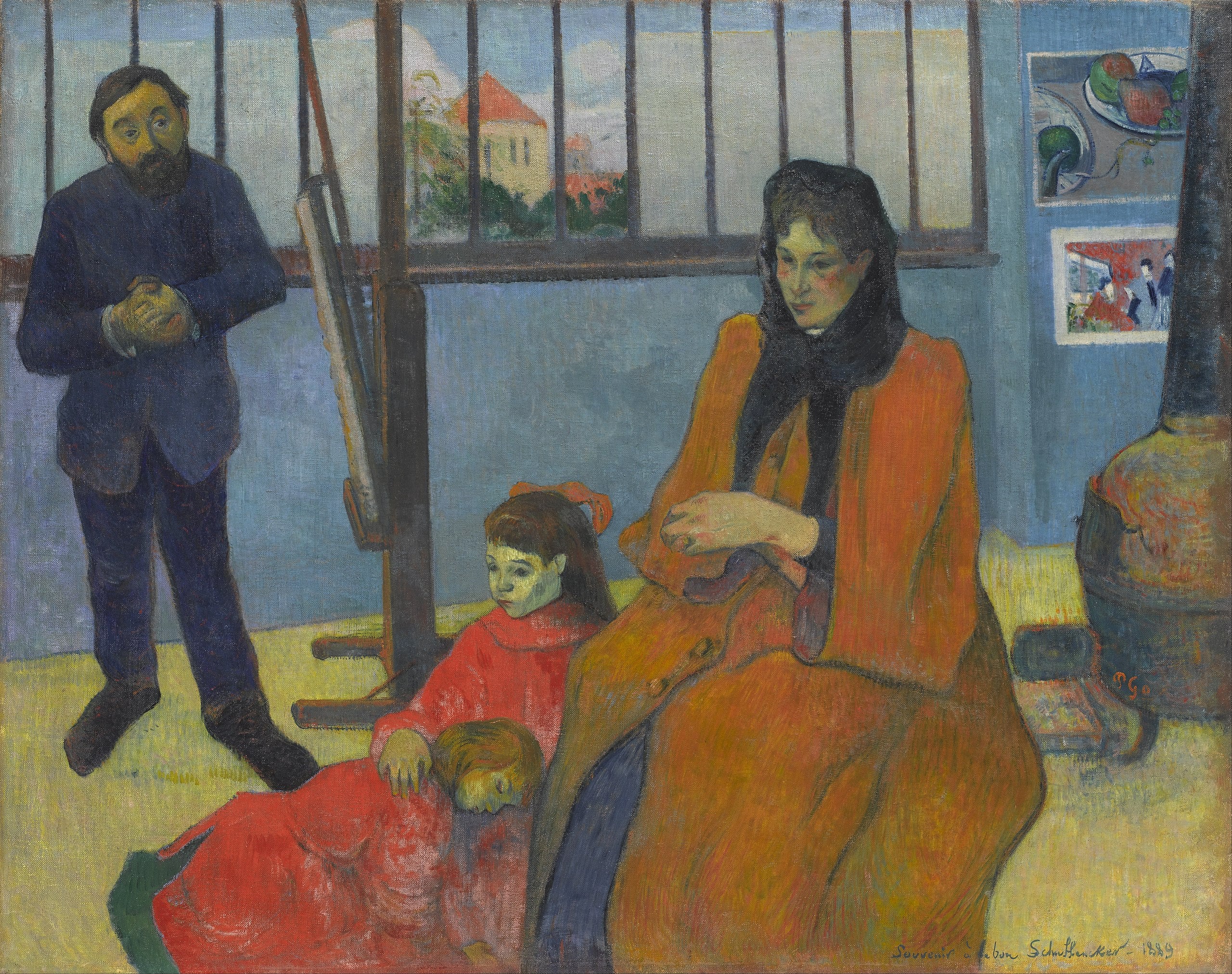 Rodzina Schuffenecker - Paul Gauguin